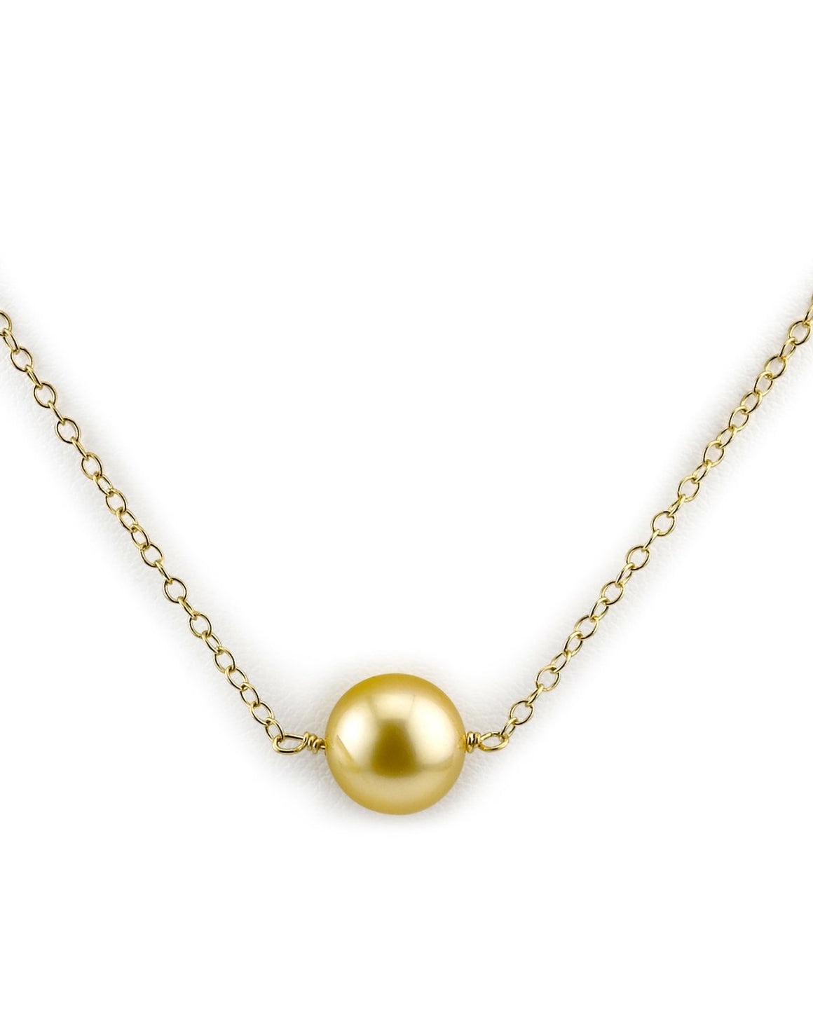 Golden Pearl Pendants
