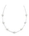 Japanese Akoya Pearl Tincup Necklace - Third Image