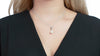Akoya Pearl & Diamond Aria Pendant - Model Image