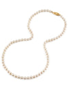5.0-5.5mm Japanese Akoya White Pearl Necklace- AA+ Quality - Third Image