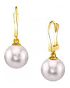 Japanese Akoya Pearl Classic Elegance Earrings - Secondary Image