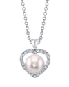 Akoya Pearl & Diamond Amour Pendant