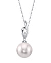 Akoya Pearl & Diamond Camila Pendant
