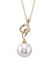 Akoya Pearl & Diamond Aria Pendant - Secondary Image