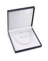 7.0-7.5mm Freshwater Pearl Necklace & Earrings - Fourth Image