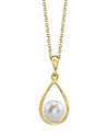 Freshwater Pearl Violet Pendant - Secondary Image