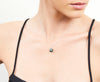 14K Gold Tahitian South Sea Pearl Devon Pendant - Model Image