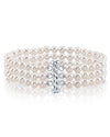 Triple Akoya Pearl Bracelet