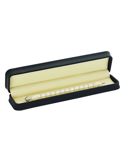 8-9mm White South Sea Pearl Bracelet - AAAA Quality - Secondary Image